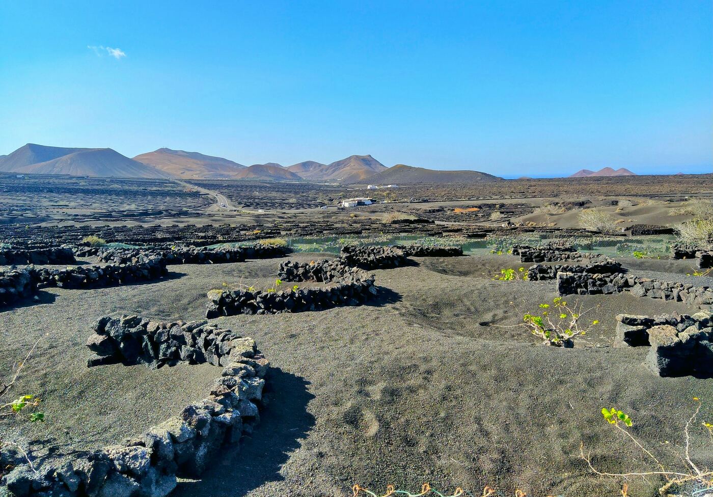 Modern Bodega Stratvs winery and restaurant in La Geria, Yaiza, Lanzarote